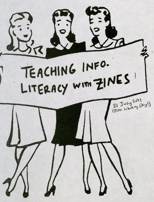 Cover of Teaching Info. Literacy with Zines