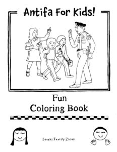 Cover of Antifa for Kids zine